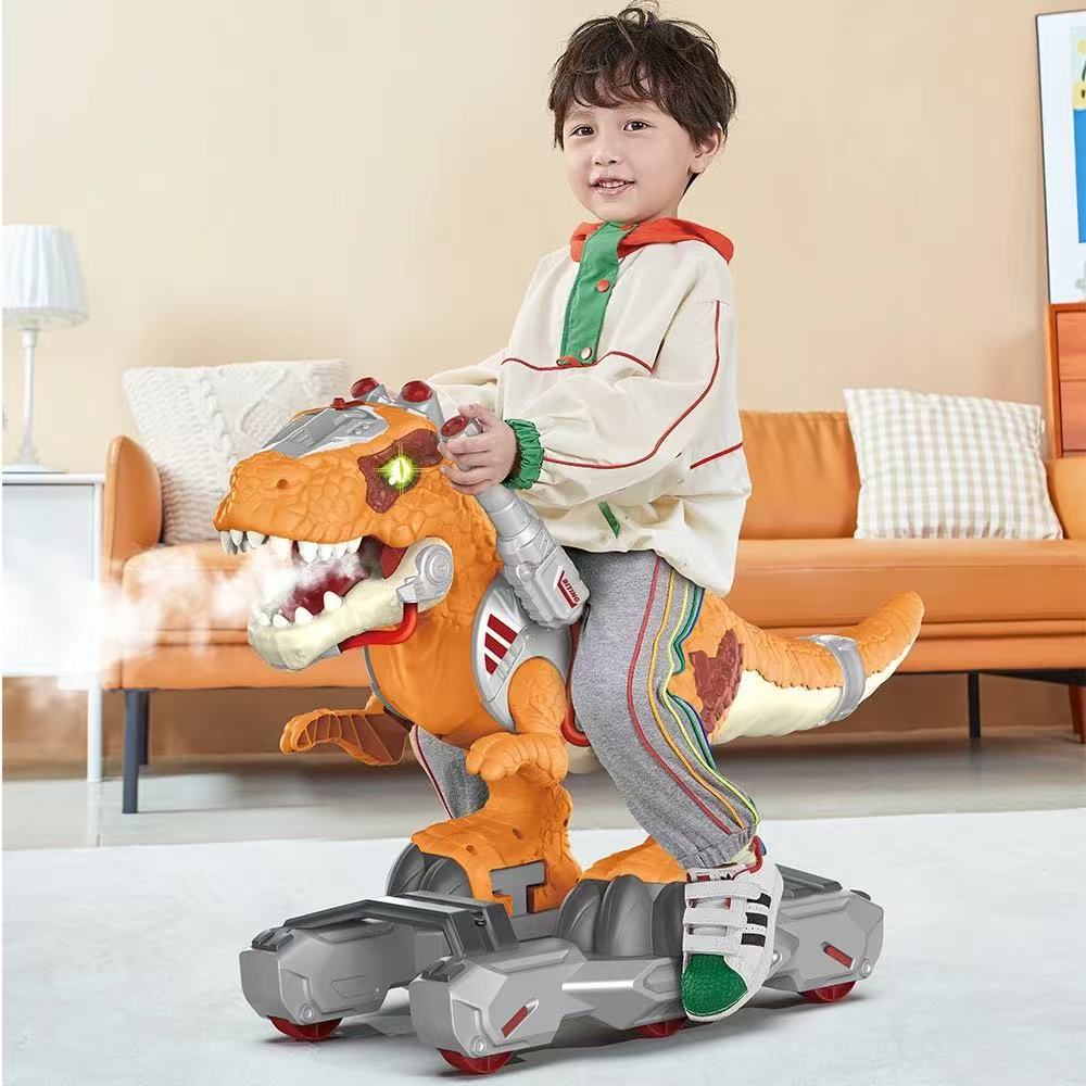 SCOOTER DINO CON SONIDO Y HUMO
