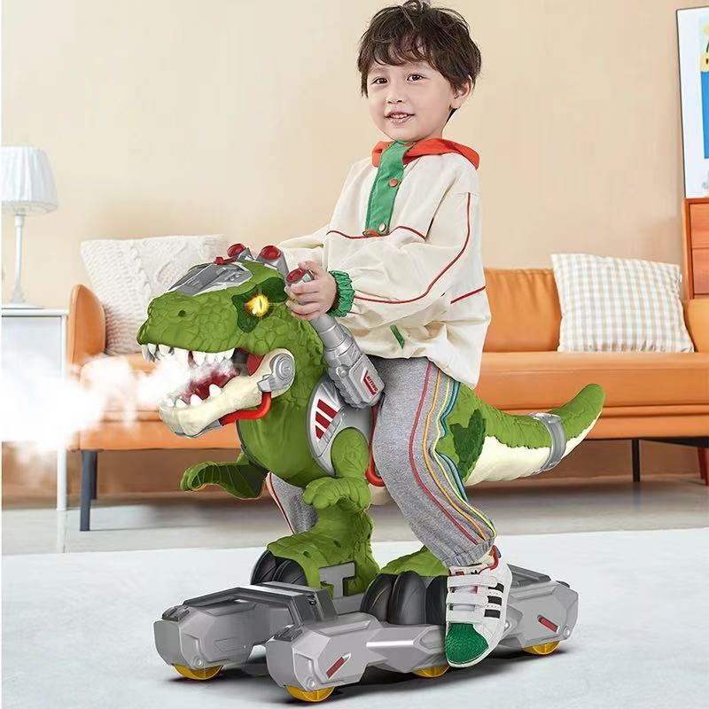SCOOTER DINO CON SONIDO Y HUMO
